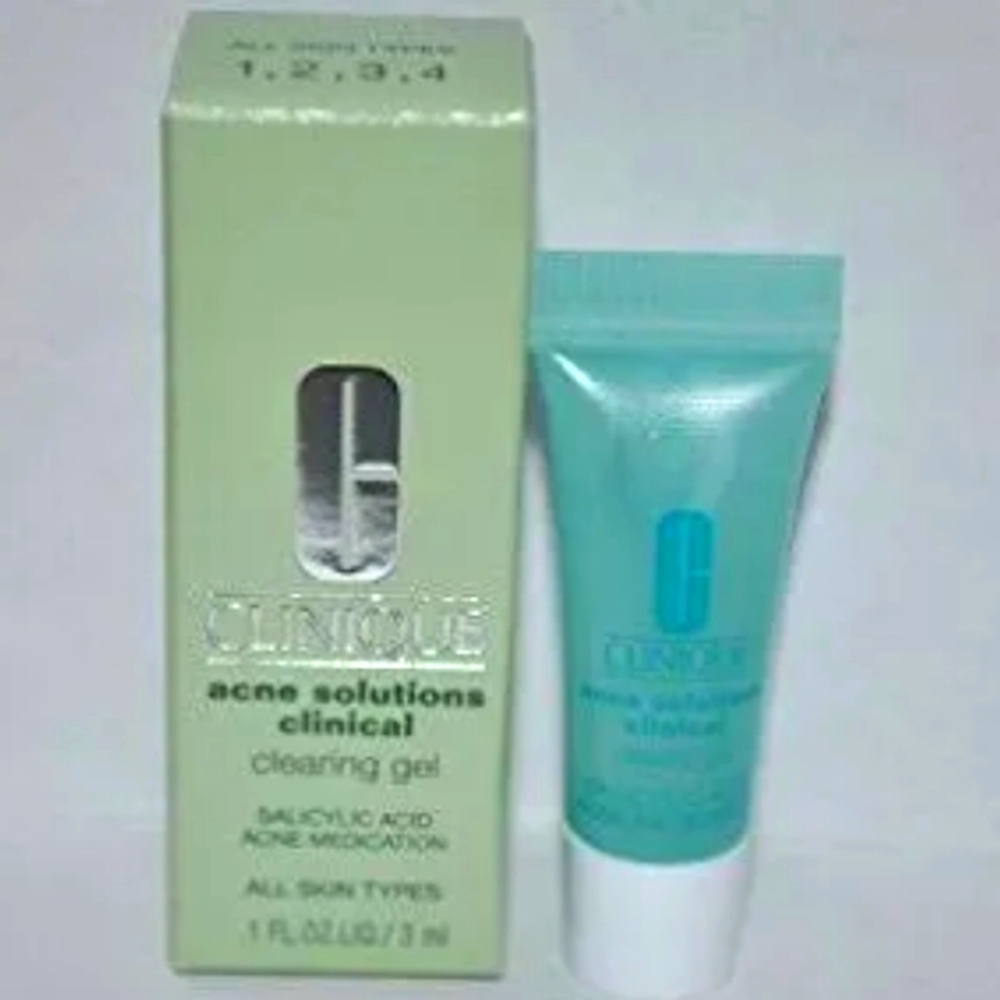 Clinque acne solutions clinical clearing gel